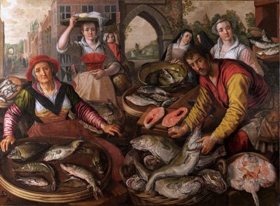 4つの要素 作： Joachim Beuckelaer